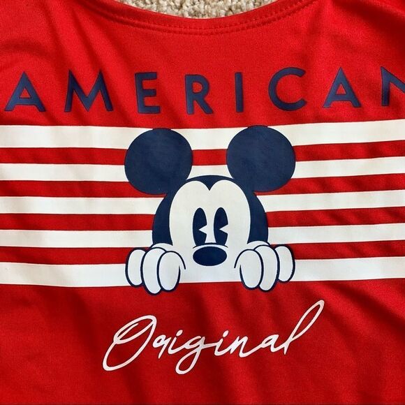 Disney American original Mickey Mouse red swimsuit - Picture 4 of 7